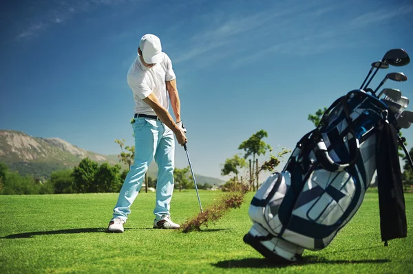 Golf Sahası içinde fairway vurdu