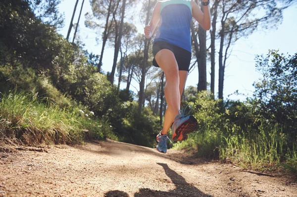 Runner exercising for marathon — Stock Photo, Image