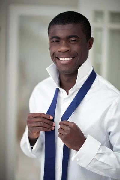 Business man shirt tie — Stock Photo, Image