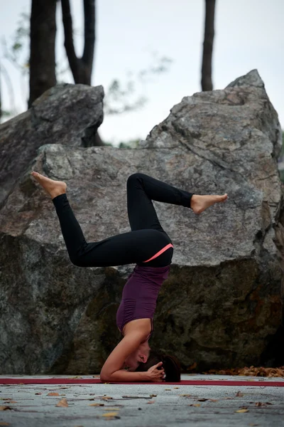 Tête de yoga — Photo