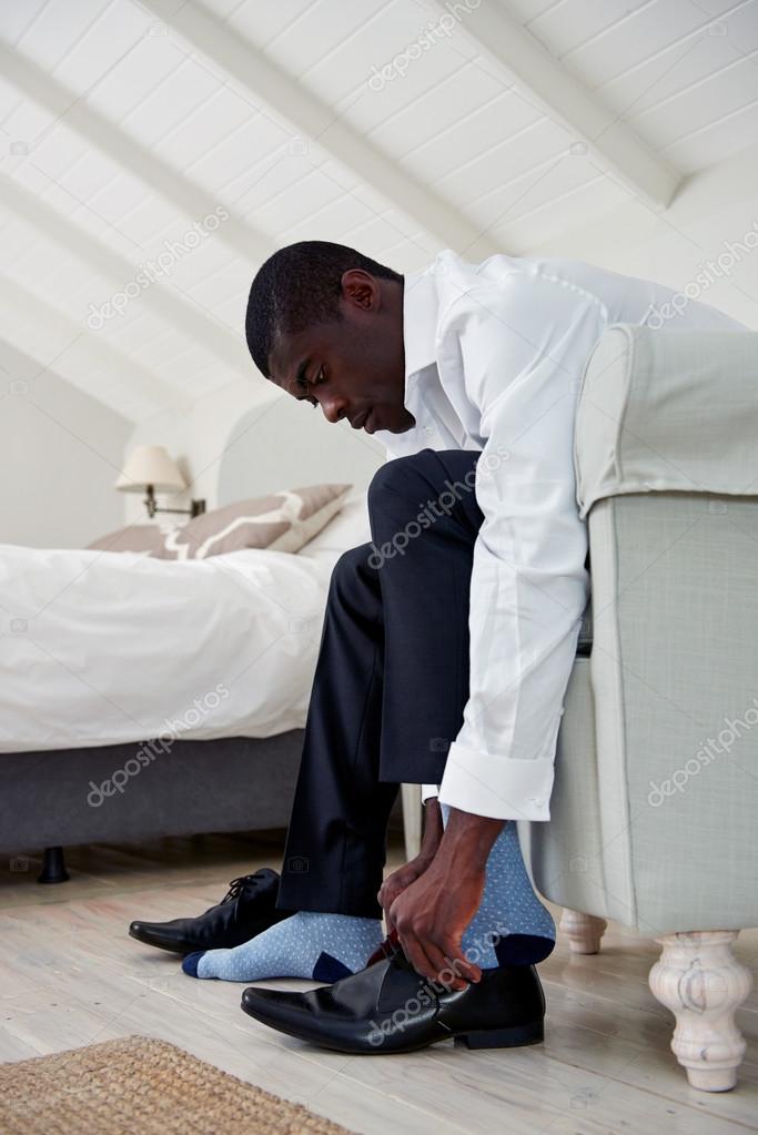 Shoes and socks business man Stock Photo Daxiao Productions 78993756