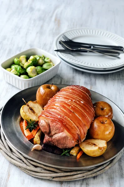 Traditionele zondagse lunch — Stockfoto