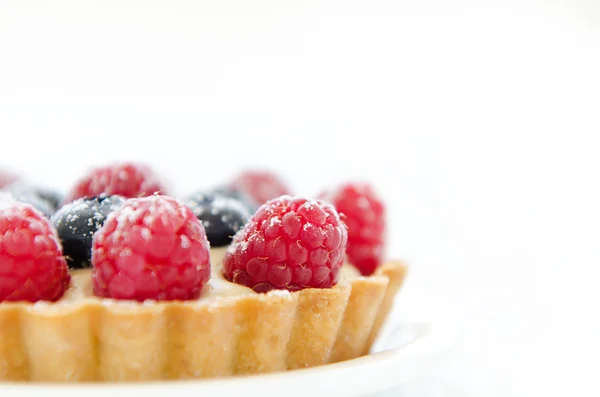 Primer plano mezcla tarta de bayas — Foto de Stock