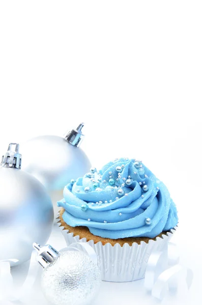 Cool Navidad cupcake de vacaciones —  Fotos de Stock