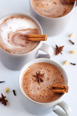 Baharatlı chai latte