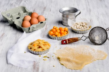 Ham Pişirme süreci tart unsurları