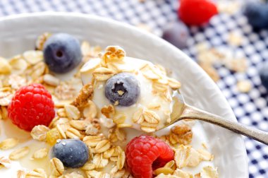 Organik sağlıklı kahvaltı