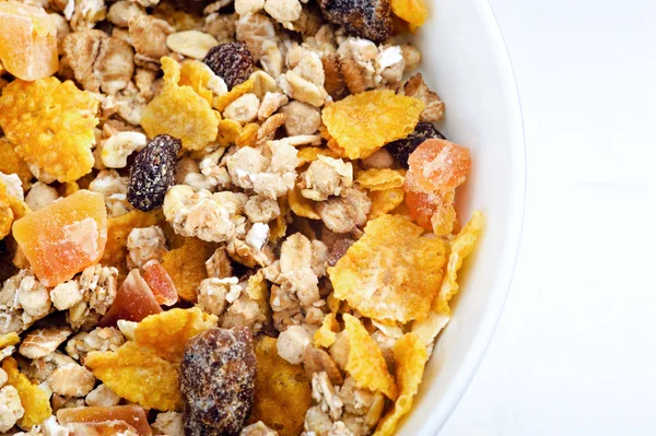 Close up on breakfast cereal — Stock Photo, Image