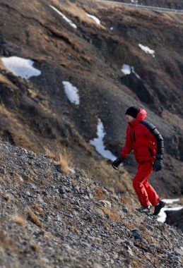 Macera adamı trekking