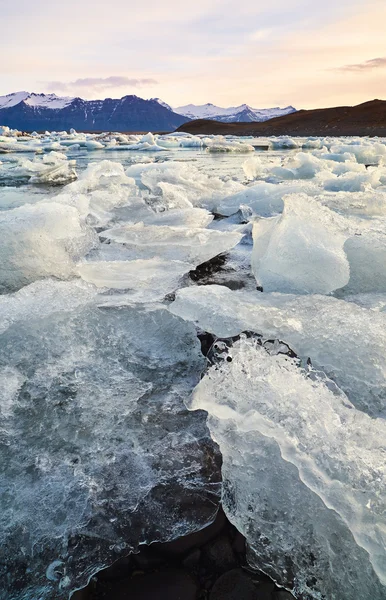 Glaciärlagunen lagunen på Island — Stockfoto