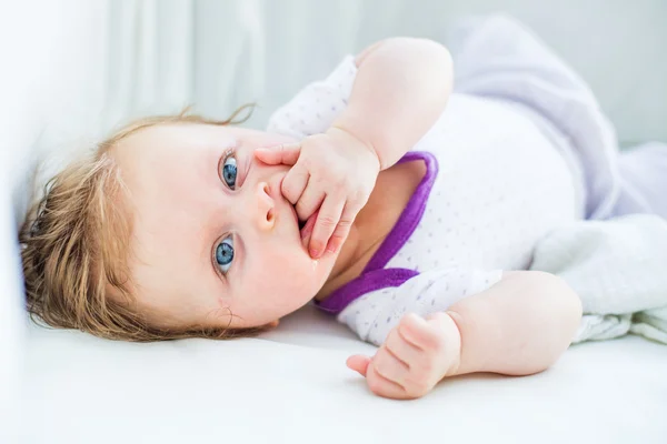 かわいい女の子の新生児 — ストック写真