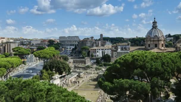Φόρουμ Romanum Στη Ρώμη — Αρχείο Βίντεο