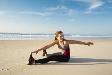 Germe yapma kadın beach için yapılan egzersizler