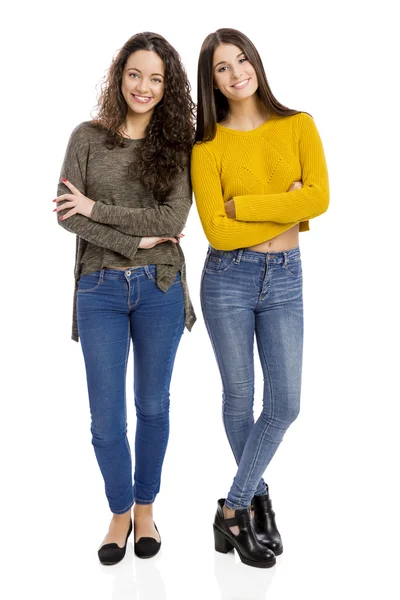 Two beautiful girls — Stock Photo, Image