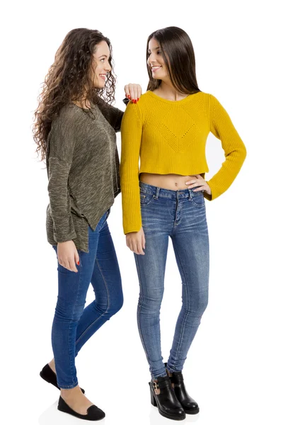 Two beautiful girls — Stock Photo, Image