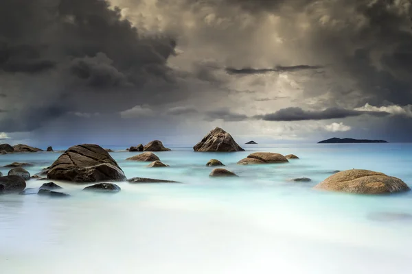 Nejzářivějším Lazio Beach — Stock fotografie