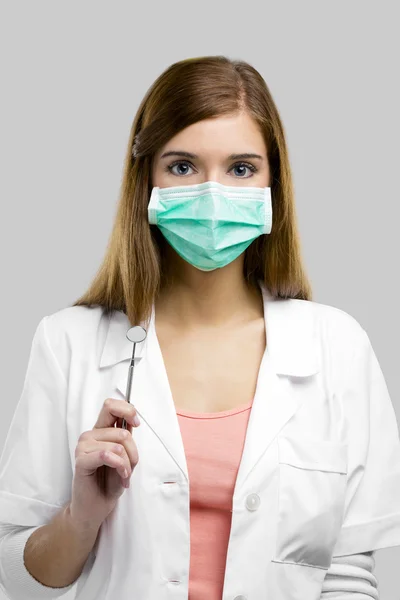 Female dentist — Stock Photo, Image