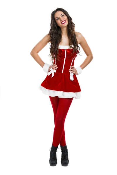 Santa Woman — Stock Photo, Image