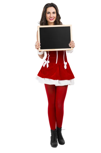 Santa Woman — Stock Photo, Image