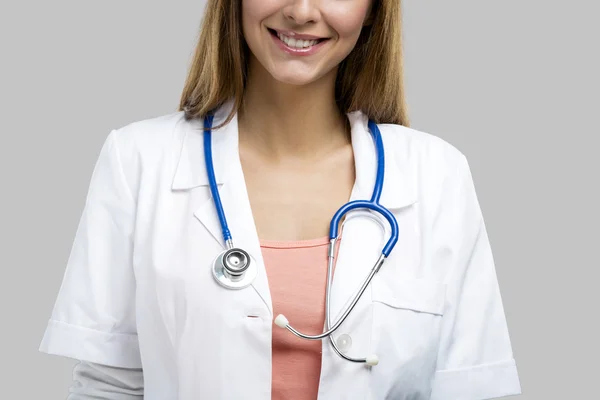 Beautiful young female doctor — Stock Photo, Image