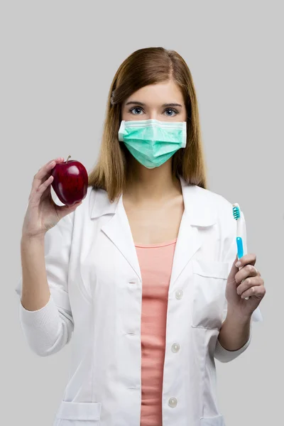 Dentista femenino — Foto de Stock