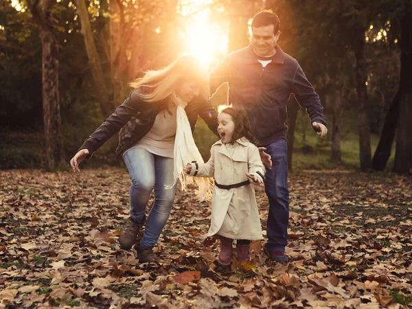 Familia feliz — Foto de Stock