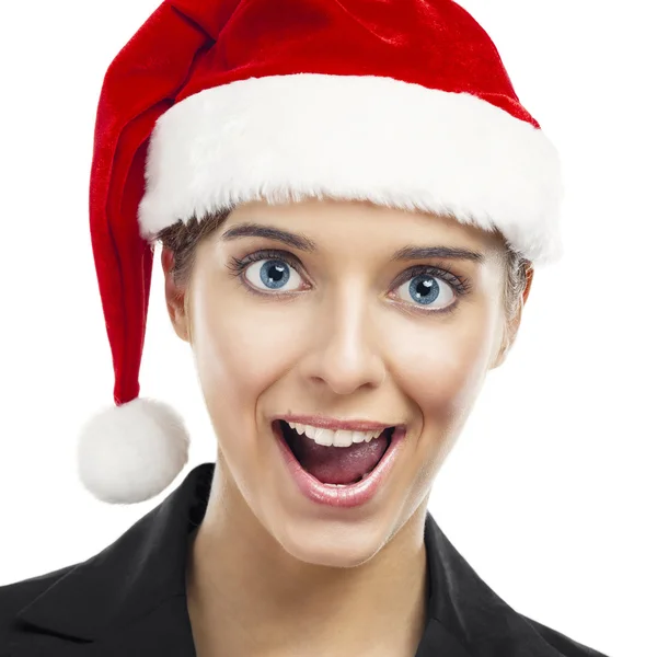 Santa woman — Stock Photo, Image