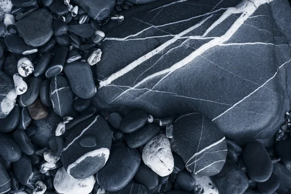 Round pebble stones — Stock Photo, Image