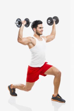 atletik erkek ağırlık kaldırma