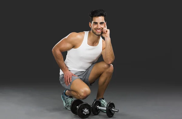 Athletic young man — Stock Photo, Image