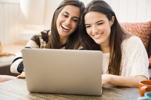 Best friends studying — Stock Photo, Image