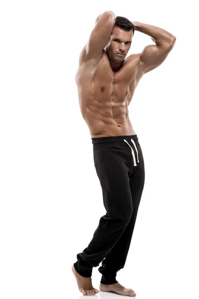 Uomo muscoloso attraente — Foto Stock
