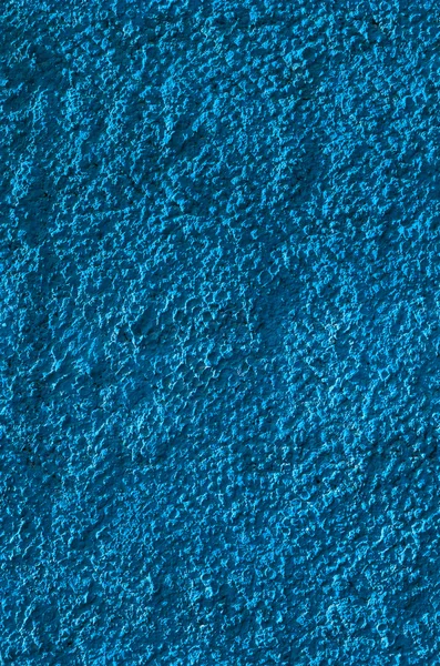 Błękitny lumpy tynk ścienny tekstura — Zdjęcie stockowe