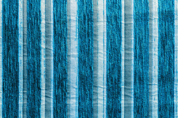 striped synthetic woven upholstery fabric close-up texture