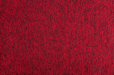 kırmızı ve siyah melanj örülmüş doku ve düz arkaplan