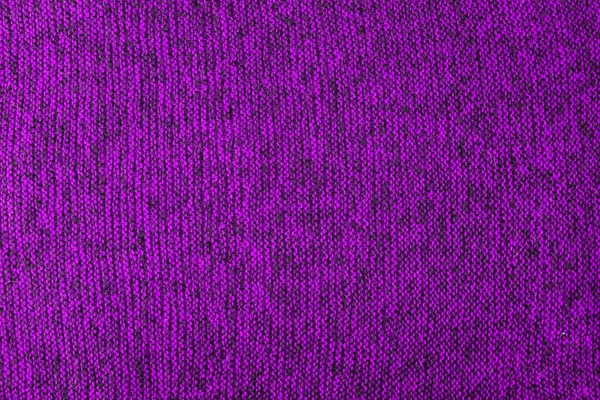 Purple and black melange knitted texture and flat background — Stock Photo, Image