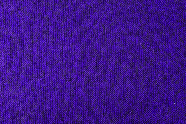 Violet Blue Black Knitted Texture Flat Background — Stock Photo, Image