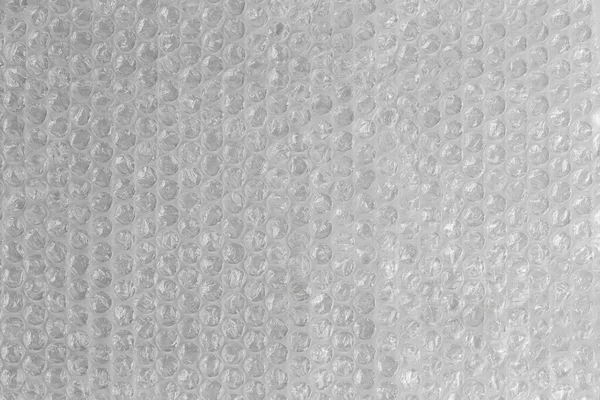 Air bubble wrap - real life close-up texture and background — Stock Photo, Image
