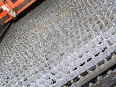 Boş cnc lazer kesme makinesinin içinde - iş parçası metal levhası olmadan