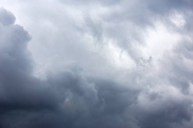tam kare yaz fırtınası bulutları katı arkaplan