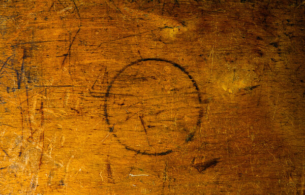 Old lacquer plywood texture