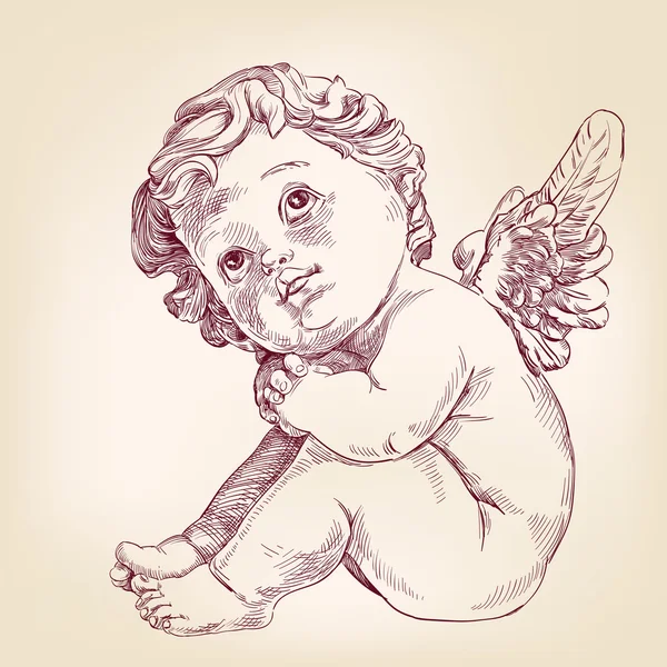Petit Ange Dessin Images Vectorielles Petit Ange Dessin Vecteurs Libres De Droits Depositphotos