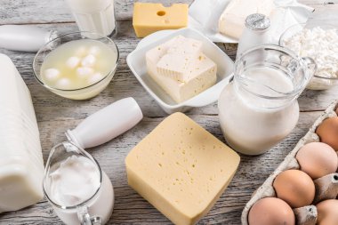 Taze süt ürünleri