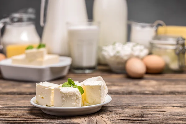 Morceaux de beurre frais — Photo