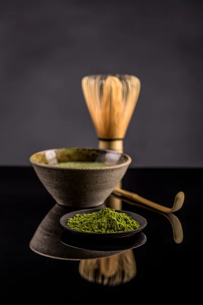 Green matcha tea — Stock Photo, Image