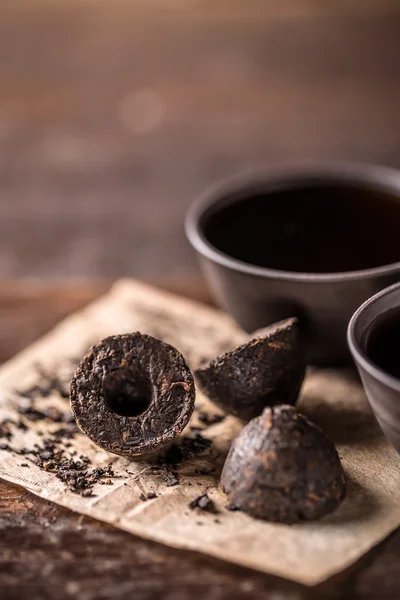 Pu erh çay — Stok fotoğraf