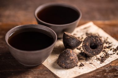 siyah çay bardağı