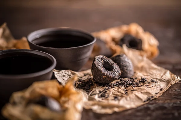 Pu erh çay — Stok fotoğraf