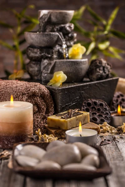 Composition of spa treatment — Stock Photo, Image