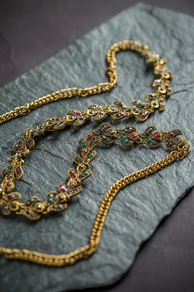 Close up of female necklace — Stock Photo, Image